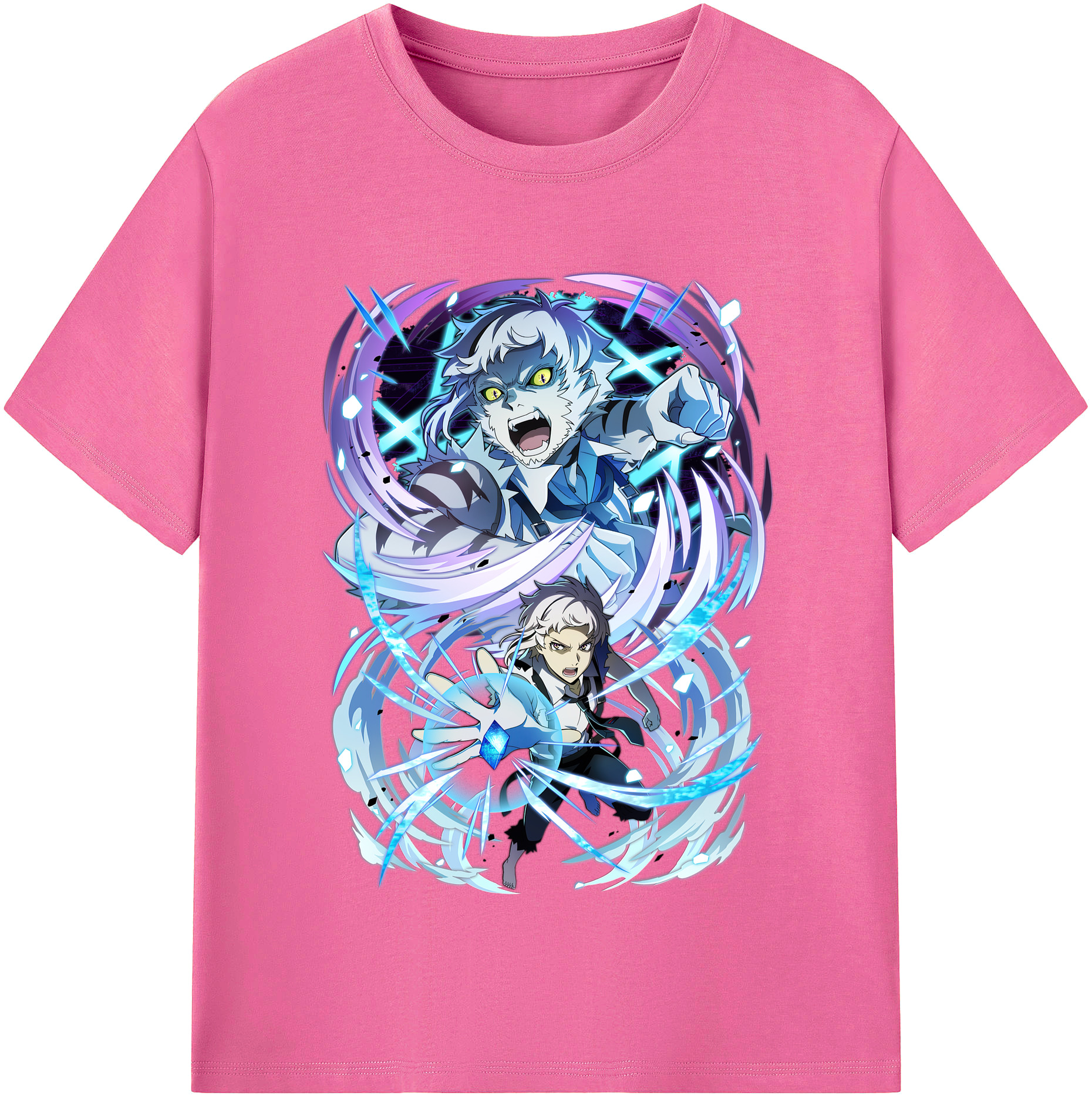 （画像用） 文豪ストレイドッグス Bungo Stray Dogs レディースカジュアルプリントTシャツ（綿100％）
